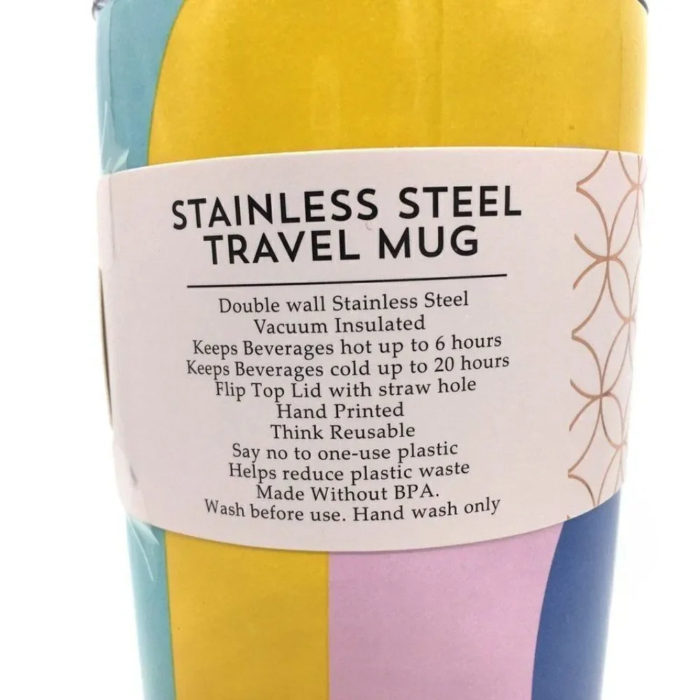 Travel Mug 20oz NEW Stainless Steel
